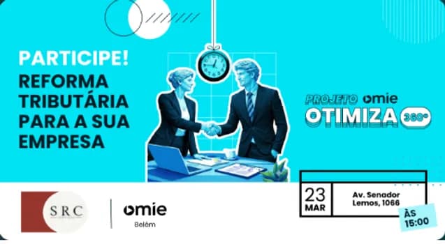 Imagem do OTIMIZA 360º S R C SERVIÇOS CONTABEIS | REFORMA TRIBUTÁRIA | BELÉM - PA (83917682000129)