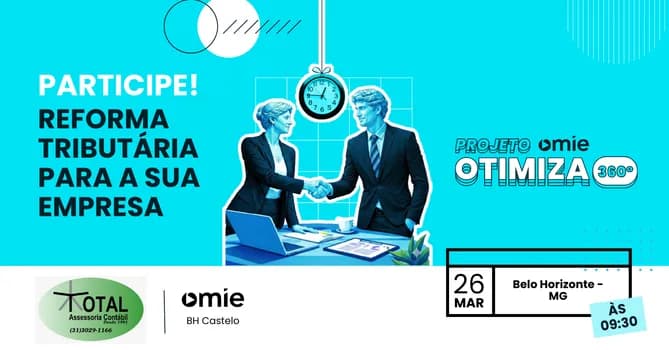 Imagem do OTIMIZA 360° TOTAL ASSESSORIA CONTABIL | REFORMA TRIBUTÁRIA | BELO HORIZONTE - MG (65148587000126)