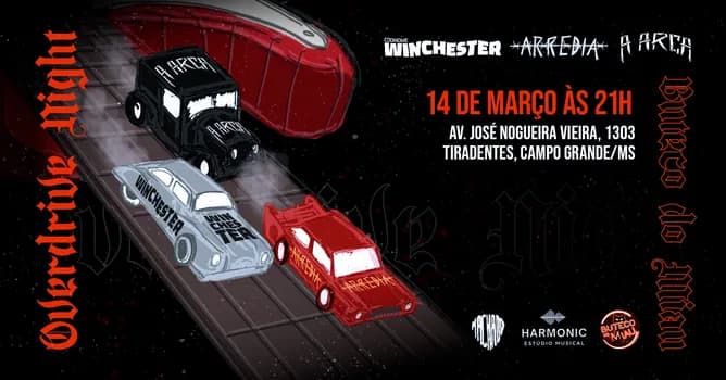 Imagem do Overdrive Night - A Arca + Arredia + Codinome Winchester