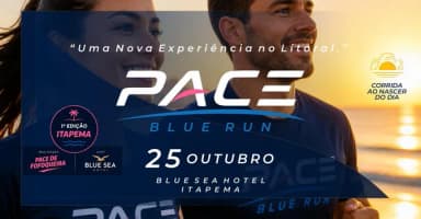 PACE BLUE RUN em Itapema