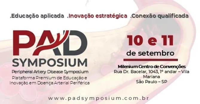 Imagem do PAD - Peripheral Artery Disease Symposium