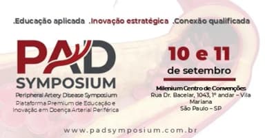 PAD - Peripheral Artery Disease Symposium em São Paulo