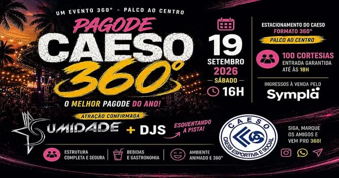 Imagem do Pagode CAESO 360º