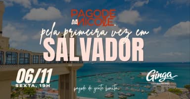 Pagode da Nicole pela primeira vez em Salvador em Salvador