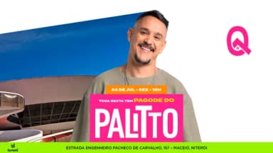 PAGODE DO PALITTO na BATUQ NITERÓI!! em Niterói