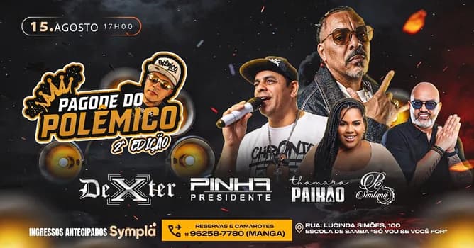 Imagem do PAGODE DO POLÊMICO 2ª EDIÇÃO