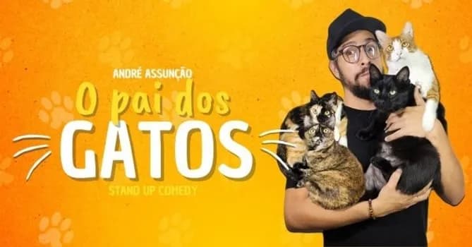 Imagem do PAI DOS GATOS O ANDRE ASSUNÇÃO EM SANTOS NO RUSBE