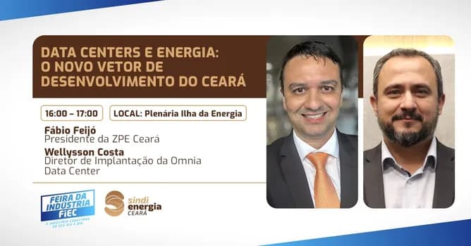 Imagem do Painel Sindienergia / Data centers e energia renovável