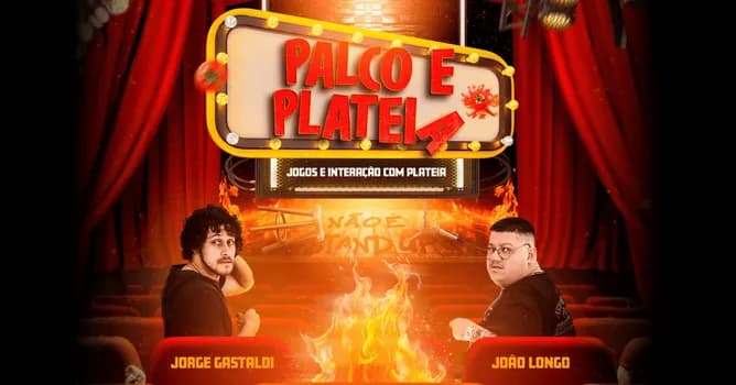 Imagem do Palco e Plateia - Jorge Gastaldi & João Longo no Porão Comedy BC