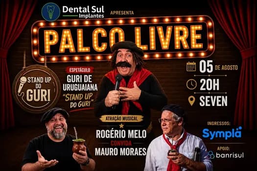 Imagem do Palco Livre 4ª Edição - Rogério Melo convida: Guri de Uruguaiana e Mauro Moraes