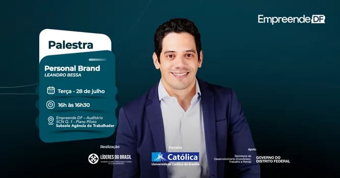 Imagem do Palestra Empreende DF | Personal Brand