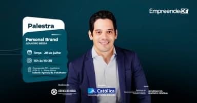 Palestra Empreende DF | Personal Brand em Brasília