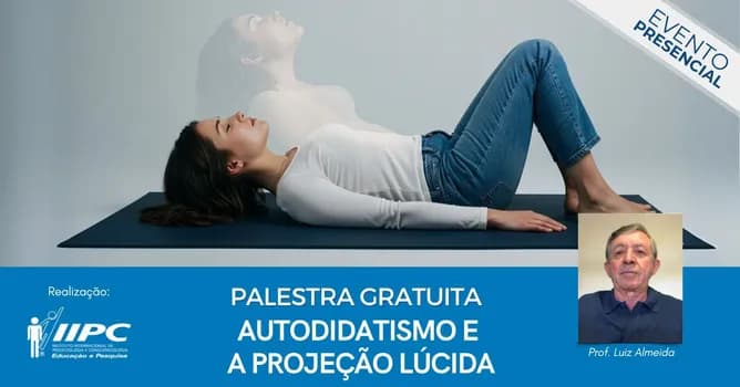 Imagem do Palestra Gratuita: Autodidatismo e a Projeção Consciente / Porto Alegre - RS
