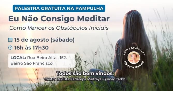 Imagem do Palestra Gratuita na Pampulha