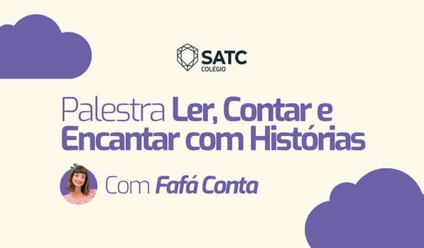 Imagem do Palestra "Ler, Contar e Encantar com Histórias"