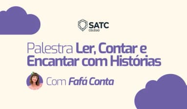 Palestra "Ler, Contar e Encantar com Histórias" em Criciúma