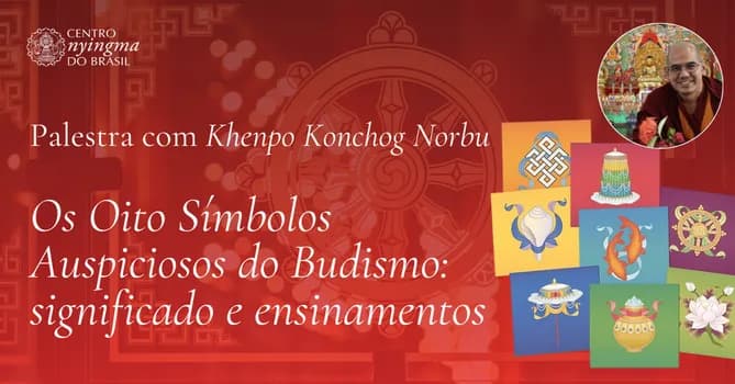 Imagem do Palestra: Os Oito Símbolos Auspiciosos do Budismo: significado e ensinamentos