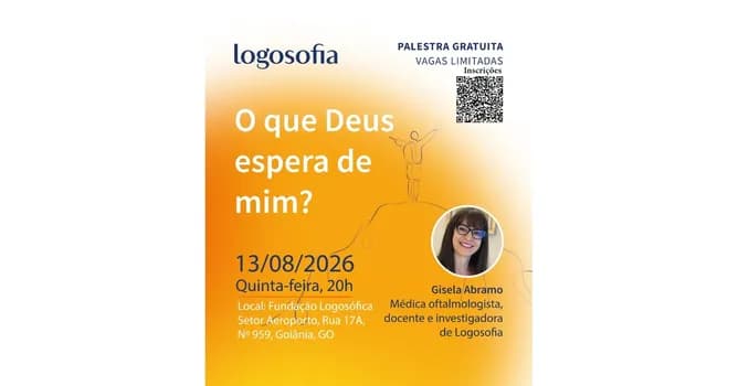 Imagem do Palestra Pública - O que Deus espera de mim?