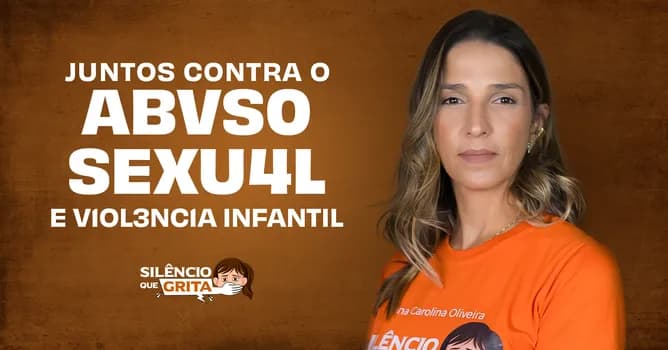 Imagem do PALESTRA "SILÊNCIO QUE GRITA" - PROTEÇÃO INF4NTIL E PREVENÇÃO AO ABVSO por Ana Carolina Oliveira