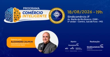 PALESTRA SOBRE IA | PROGRAMA COMÉRCIO INTELIGENTE JUIZ DE FORA em Juiz de Fora