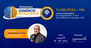 PALESTRA SOBRE IA | PROGRAMA COMÉRCIO INTELIGENTE PARACATU em Paracatu