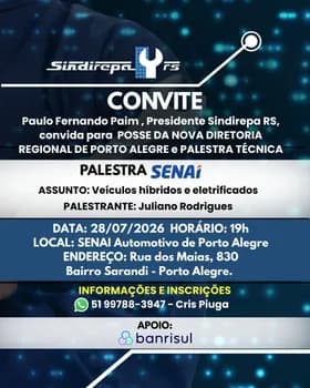 Imagem do Palestra sobre Veículos Eletrificados + Posse da Nova Diretoria Regional