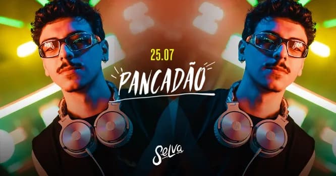 Imagem do Pancadão na Selva | Funk 150bpm, Proibidão e Pop! | (sábado | 25.07)
