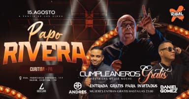 PAPO RIVERA POR PRIMERA VEZ EN CURITIBA em Curitiba