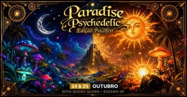 PARADISE PSYCHEDELIC EDIÇÃO PSICOFEST em Suzano