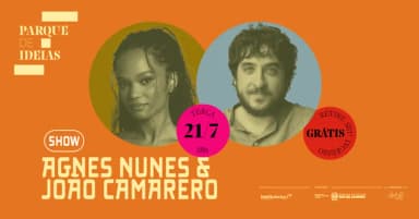 Parque de Ideias - Show Agnes Nunes & João Camarero em Rio de Janeiro