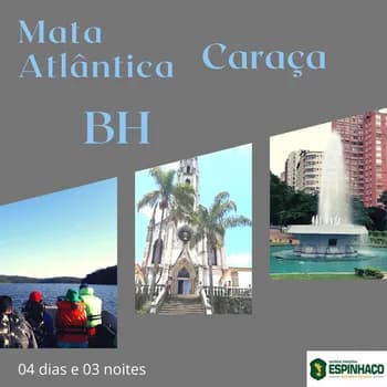 Parque Rio Doce / Santuário do Caraça e BH 04 dias e 03 noites em Marliéria