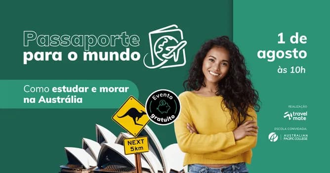 Imagem do Passaporte para o Mundo: Como estudar e morar na Austrália