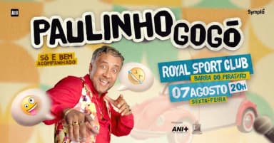 PAULINHO GOGÓ - SÓ E BEM ACOMPANHADO - BARRA DO PIRAÍ em Barra do Piraí