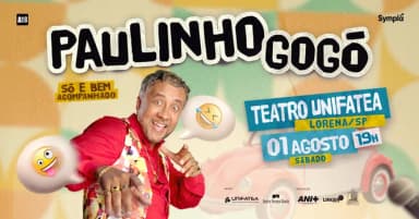PAULINHO GOGÓ - SÓ E BEM ACOMPANHADO - LORENA/SP em Lorena