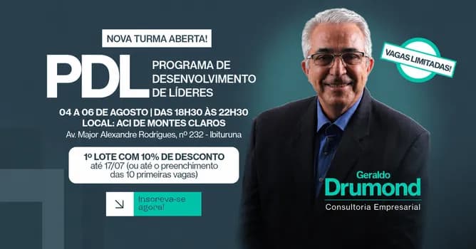 Imagem do PDL - Programa de Desenvolvimento de Líderes