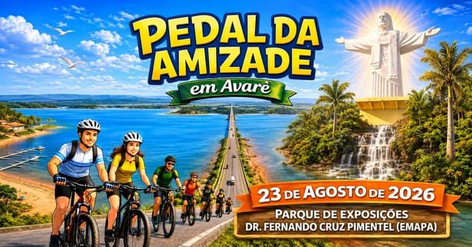 Imagem do Pedal da Amizade Avaré