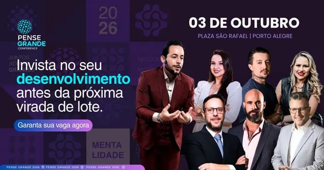 Imagem do Pense Grande Conference - 3ª Edição