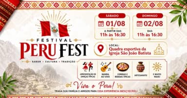 PERU FEST 2026 em Goiânia