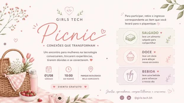 Imagem do Picnic Girls Tech