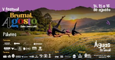 PILATES CLÁSSICO - FESTIVAL A GOSTO BRUMAL 2026 em Santa Bárbara