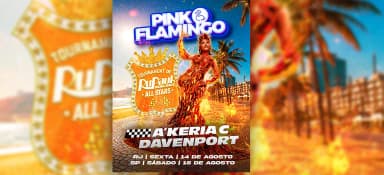 Pink Flamingo |A'keria C Davenport (Rupaul's Drag Race All Stars) |Sexta 14 de Agosto em Rio de Janeiro