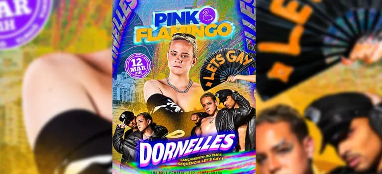 Imagem do Pink Flamingo convida Dornelles |Quinta ,12 de Março 21h