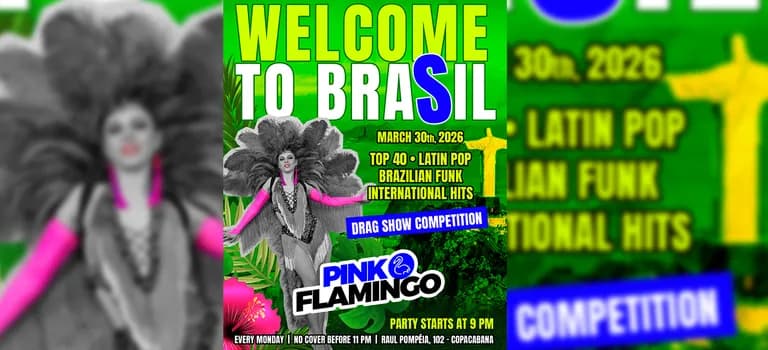 Imagem do Pink Flamingo |Welcome to Brasil | Segunda, 30 de Março 21h