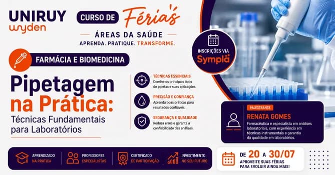 Imagem do Pipetagem na Prática: Técnicas Fundamentais para Laboratórios