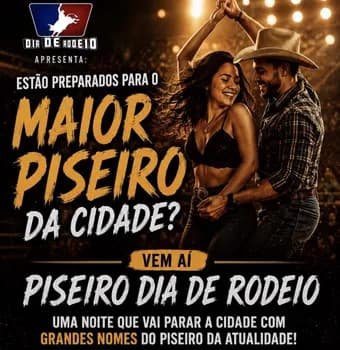 PISEIRO DIA DE RODEIO em Betim