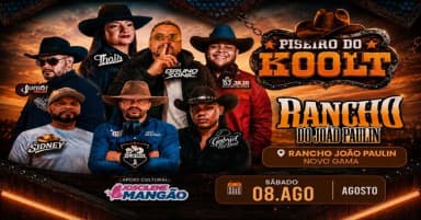 Piseiro do Koolt em Novo Gama