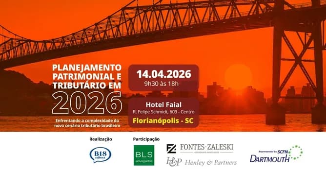 Imagem do Planejamento patrimonial e tributário em 2026 (Edição Florianópolis)