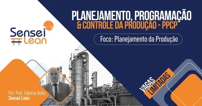 Imagem do Planejamento, Programação e Controle da Produção - PPCP