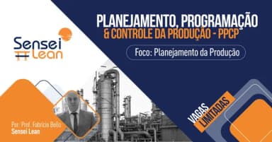 Planejamento, Programação e Controle da Produção - PPCP em Santo André