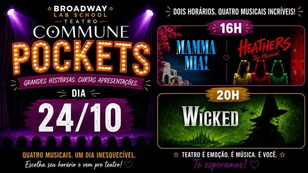 Imagem do Pocket Show - Broadway Lab School